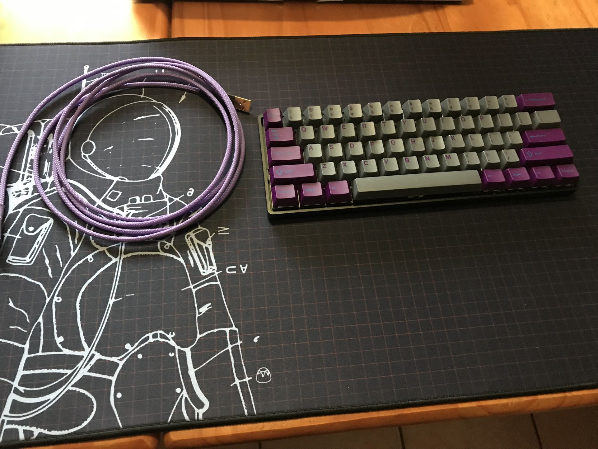 GMK DEEP SPACE CUSTOM KEYBOARD