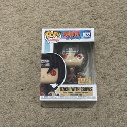 Funko POP! Itachi With Crows  Naruto Shippuden #1022 BoxLunch Exclusive