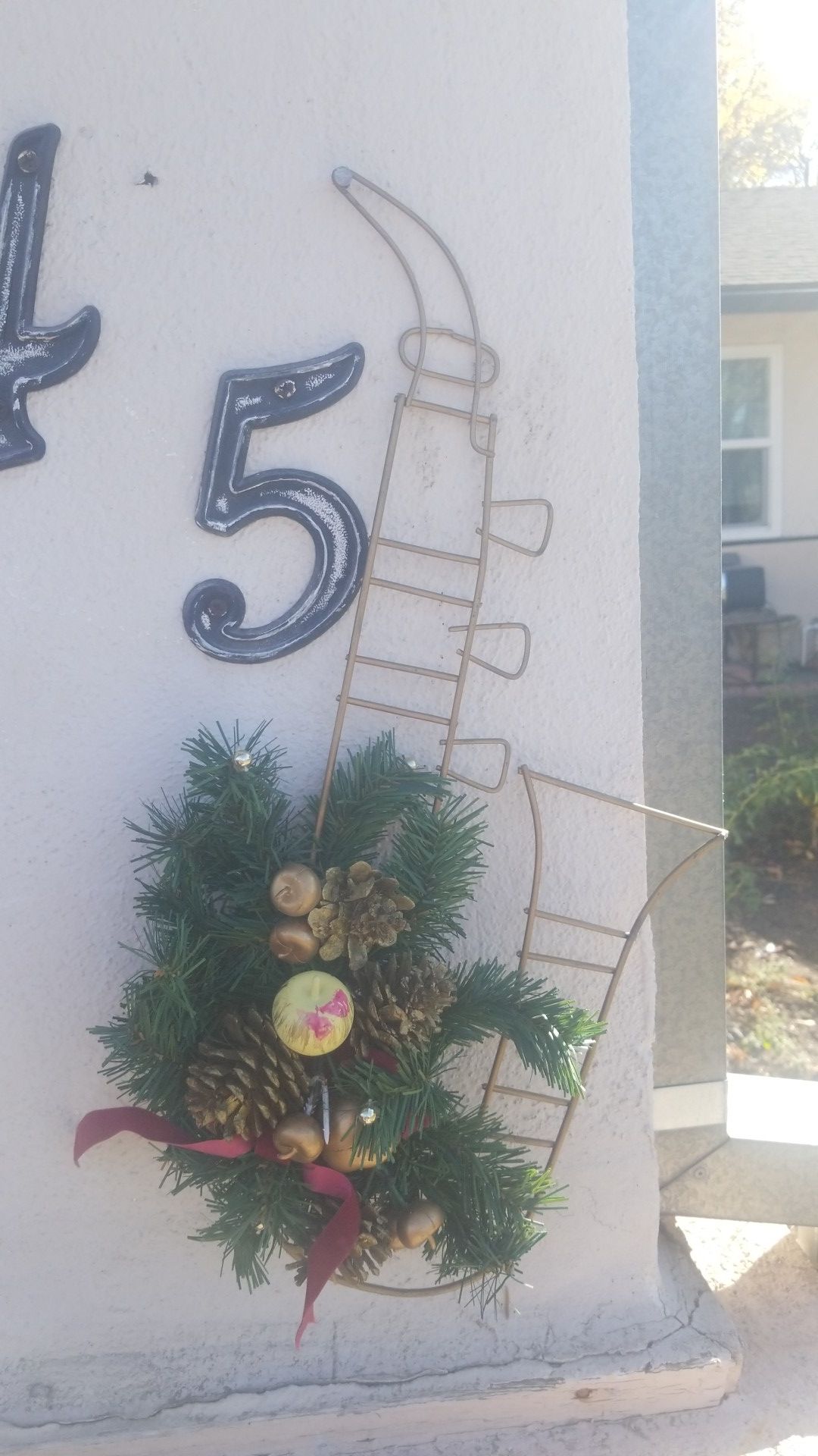 Christmas wall decoration