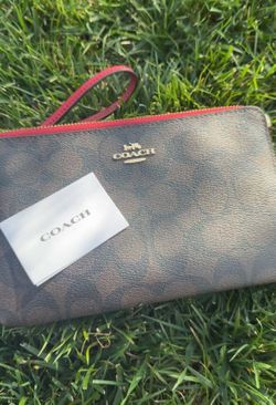 Coach Double Zipper Wallet