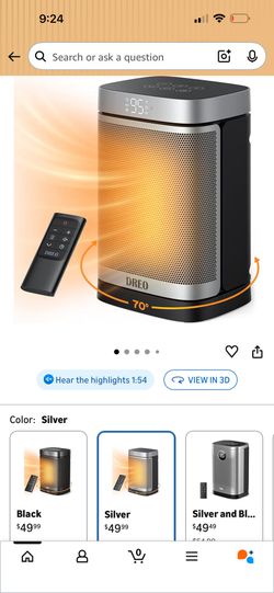DREO Heater With Controller