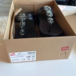 BRAND NEW FitFlop Size 10 Wedge Sandals 