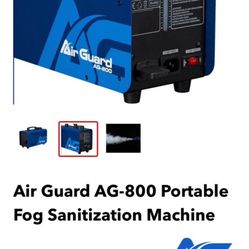 Air Guard disinfection fogging machine