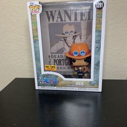 One Piece - poster WANTED PORTGAS D ACE