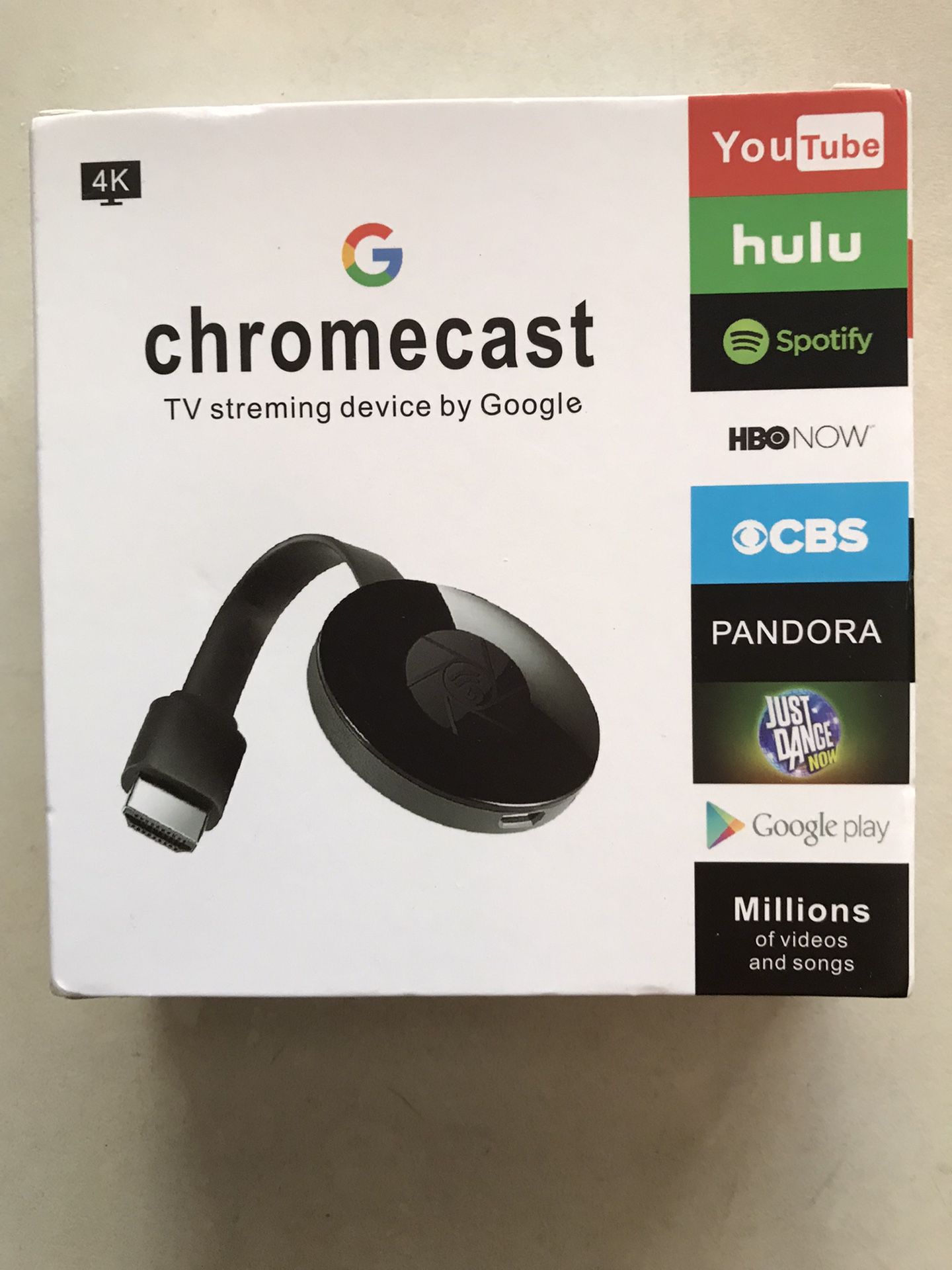 Chromecast TV Streaming with help from google.