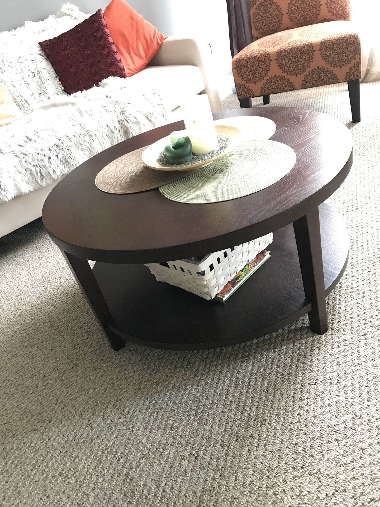 Coffee and end table set