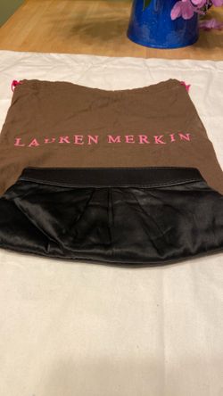 Lauren Merkin black clutch purse