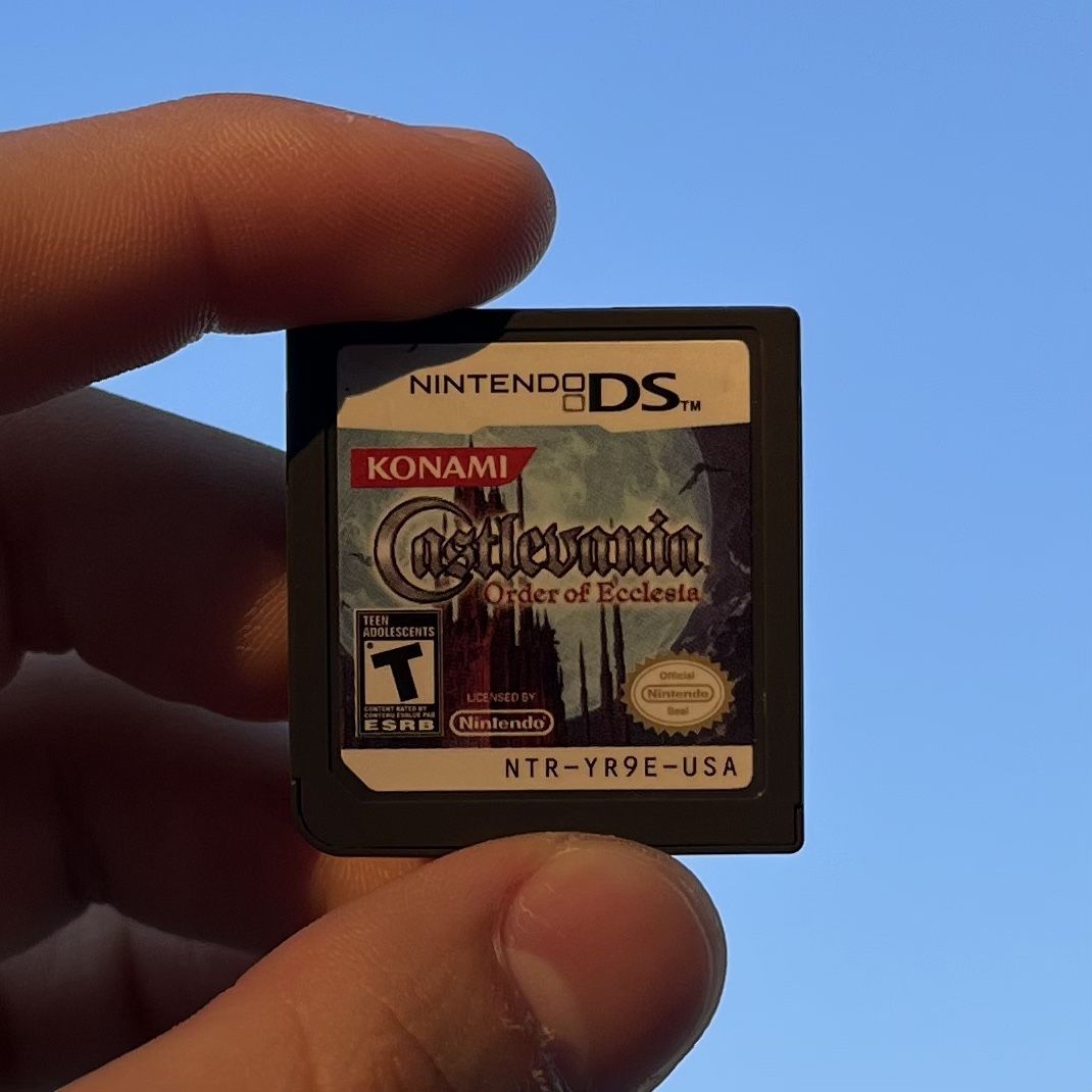 Castlevania Order Of Ecclesia Nintendo DS