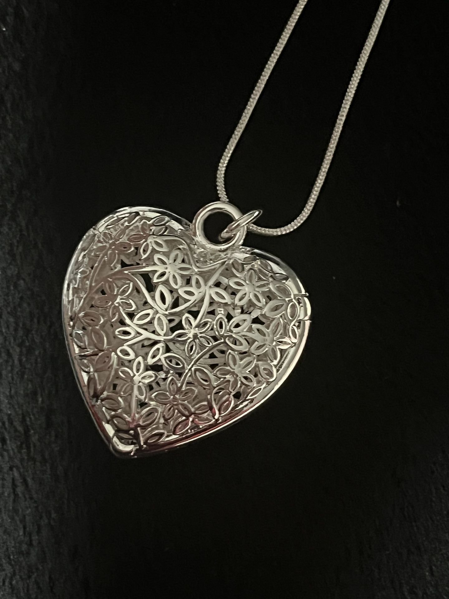 Silver Heart Necklace
