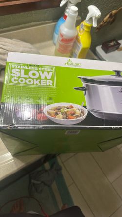 4 Quart Stainless Steel Slow Cooker