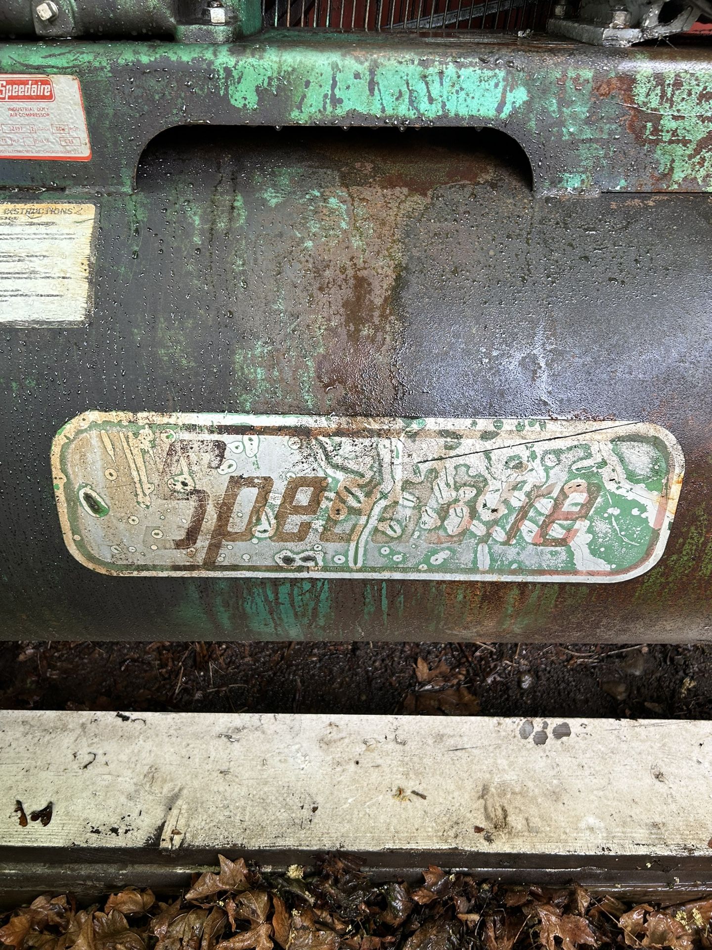 Industrial Air Compressor With Tank