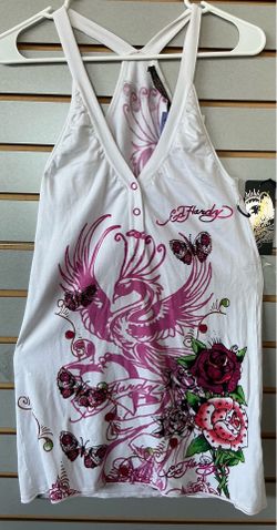 Vintage Ed Hardy By Christian Audiger Shirt/Dress