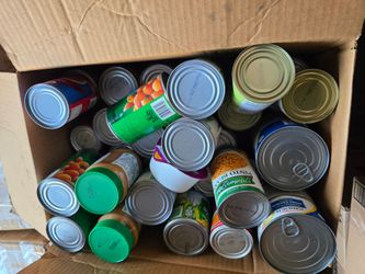 Free cans of food