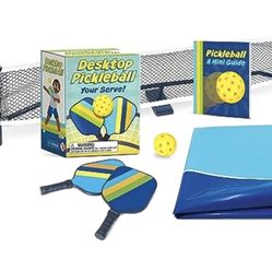 Desktop Pickleball Your Serve RP Minis Running Press Mini Game Set 