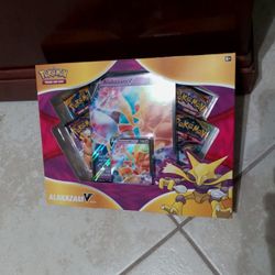 Alakazam VBox Pokemon Cards