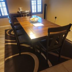 Dining furniture set with Buffet storage bar