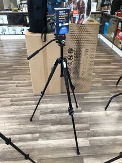 Manfrotto 190X aluminum 3-section tripod with XPro Fluid Head on sale for limited time only at Downey Camera