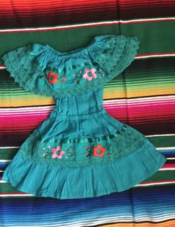 Off The Shoulder Mexican Dress