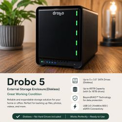 Drobo 5D 5-Bay Storage Enclosure