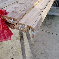 Brand New Cedar Deck Boards!