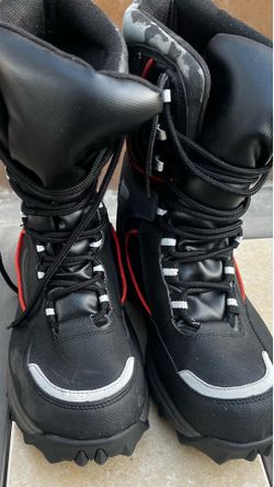Ski snowmobile Boots Black and Red sz 10