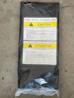 Honda Element Roof Hatch storage bag