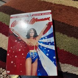 DVD box set for the television series Wonder Woman: The Complete Second Season. 