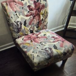 Accent Chair- Floral Design