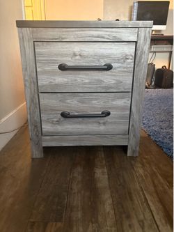 1 Night Stand Dresser Gray New