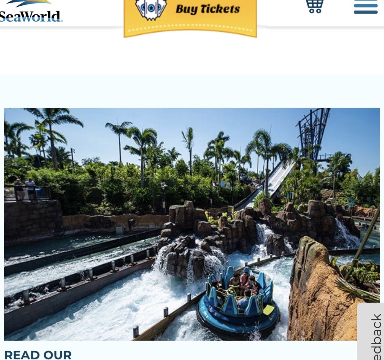 5 Sea World Or Acuatica Tickets