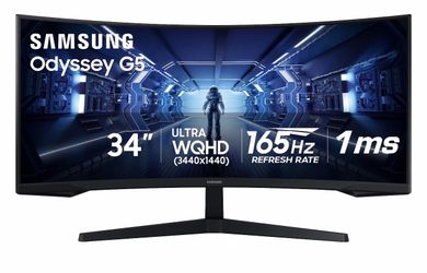 34” Samsung Odyssey monitor (See description)