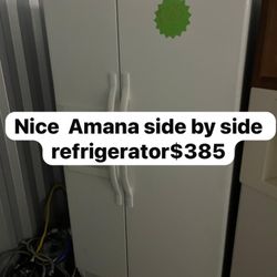Nice Amana Side By Side Refrigerator 