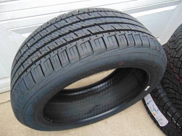 4 New 225 45 18 Goodyear Assurance MaxLife Tires 91V 85,000 Mile Date 2024