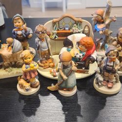Vintage Goebel Hummel-style Figurine Lot