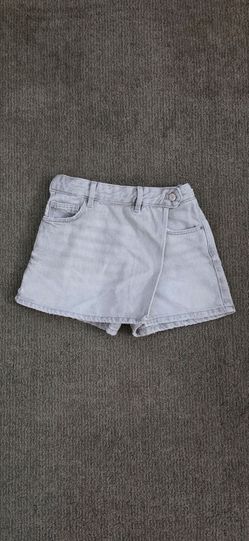 Zara Denim girl skort