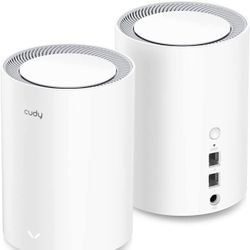 Cudy WiFi 6 Mesh WiFi, AX1800 Whole Home Mesh WiFi System 