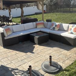8pc Outdoor Patio Sectional