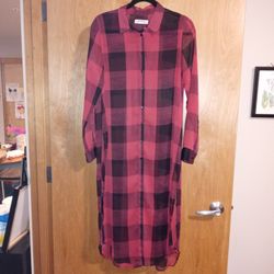 "Zara Woman" Long Button-up Blouse
