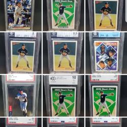 Graded Baseball FOOTBAL Basketball CARDS PSA BGS SGC BCCG
