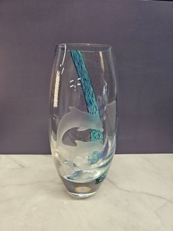 LENOX Undersea Paradise Vase 1990's Collection