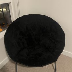 Black Papasan chair