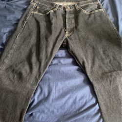 501s denim pants 