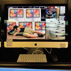 Apple iMac 5K Retina 27" Desktop - 3.0GHz Six-Core i5 - 8GB RAM - 1TB HDD - AMD Radeon Pro 570X (4GB) - (2019) - Silver Excellent	