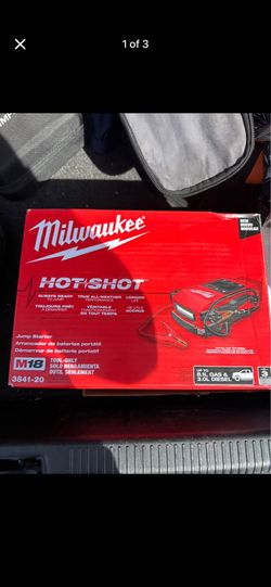 Milwaukee M18 Hotshot Jumper With 8.0 Forge Battery New