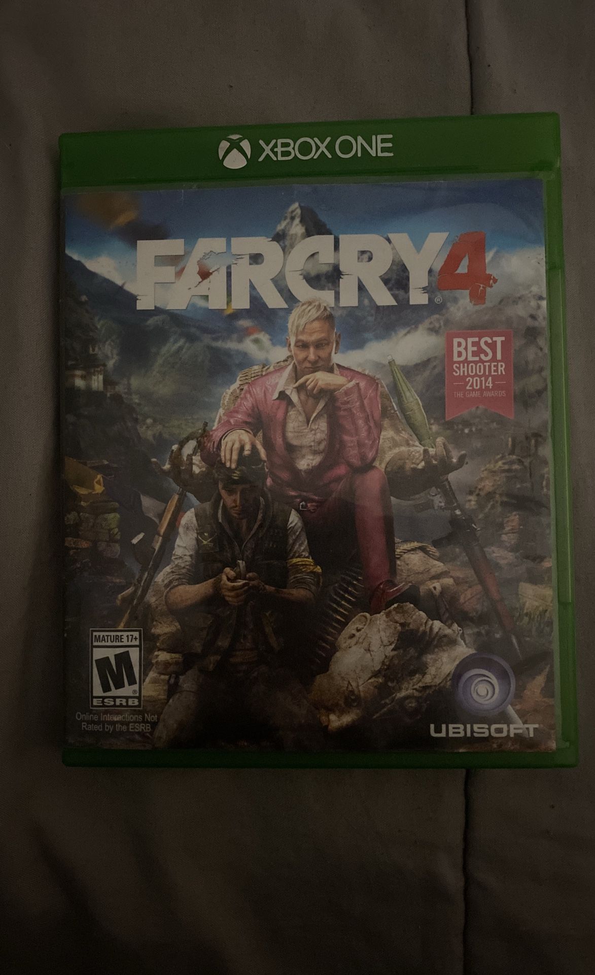 far cry 4 Xbox one no scratches