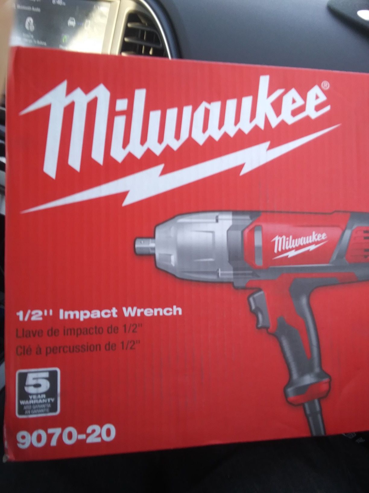 1/2. Inch Milwaukee impact wrench brand new