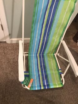 New chair beach $12