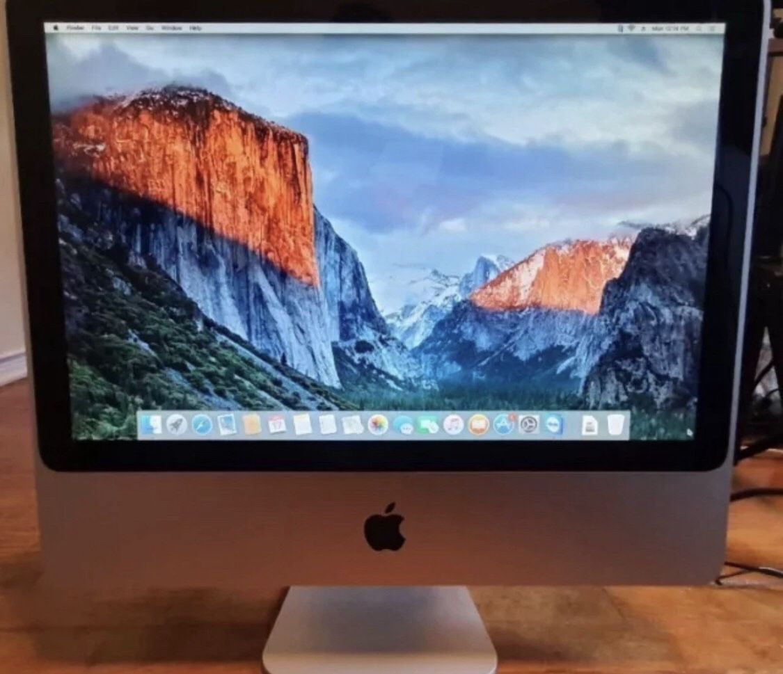Apple iMac 20-inch 2.4GHz Core 2 Duo, 4GB RAM, 250GB HDD - Working