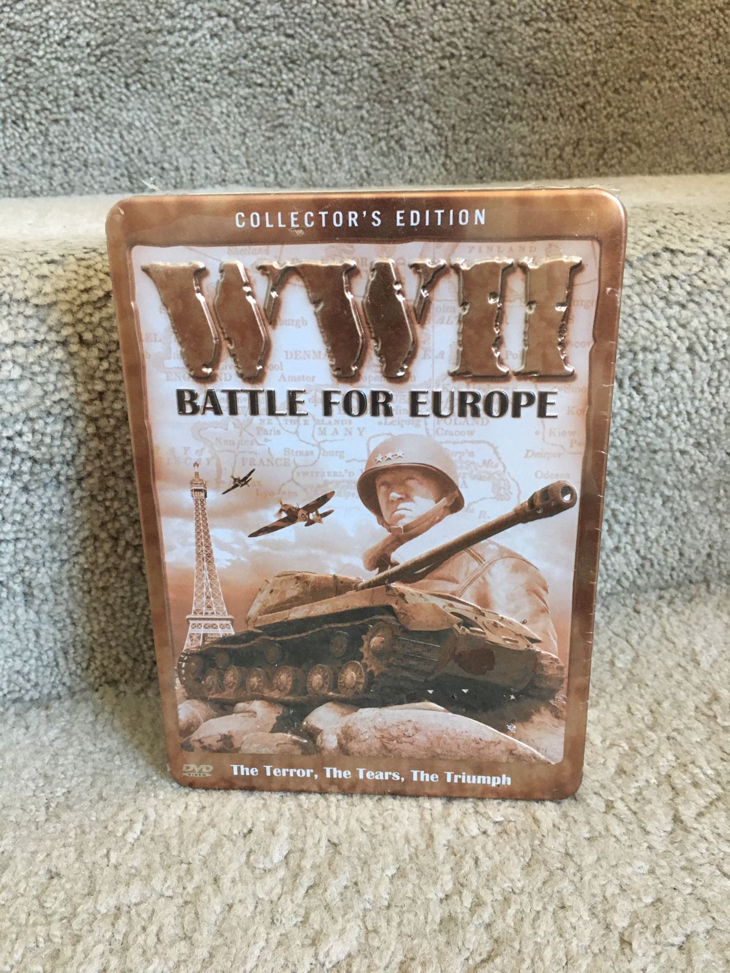 New SEALED WWII Battle For Europe 5 DVD Disc Set