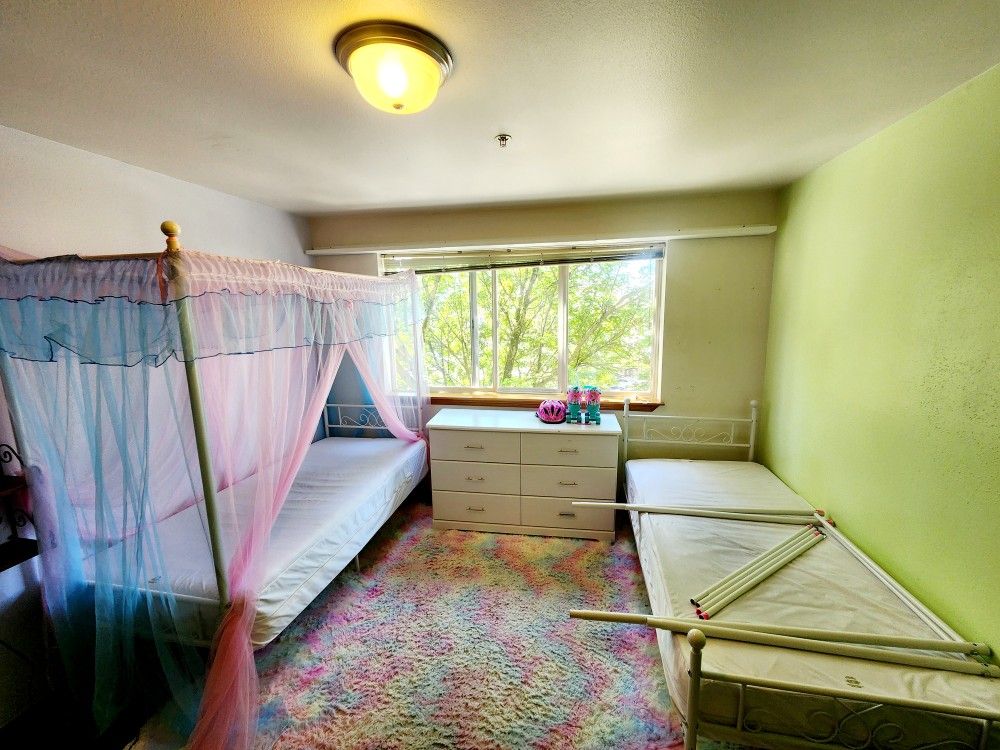 Twin Size Canopy Bed -2 Available, $60 Each